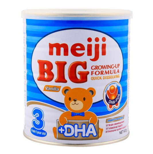 Meiji Big Vanilla, Gowing-Up Formula, Stage 3, 400gm